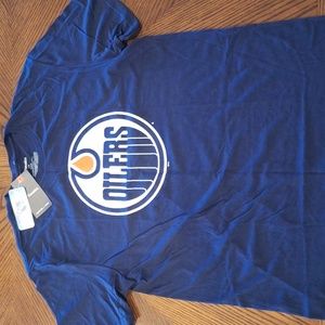 4/$35-NWT Men's L Oilers t-shirt